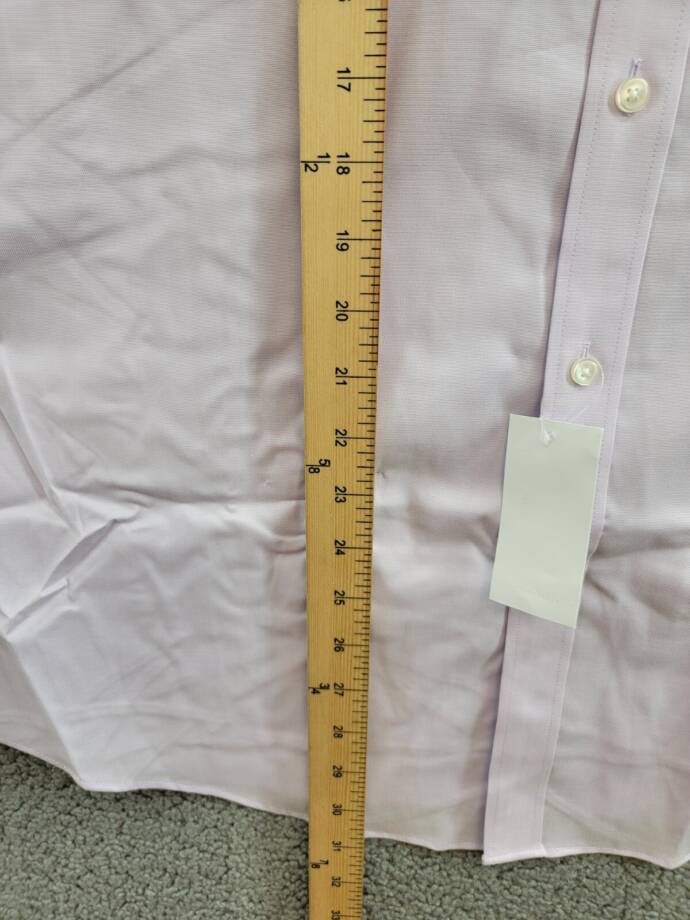 Tommy Hilfiger TH Flex Regular Fit Stretch Oxford Dress Shirt Men's 17 34-35