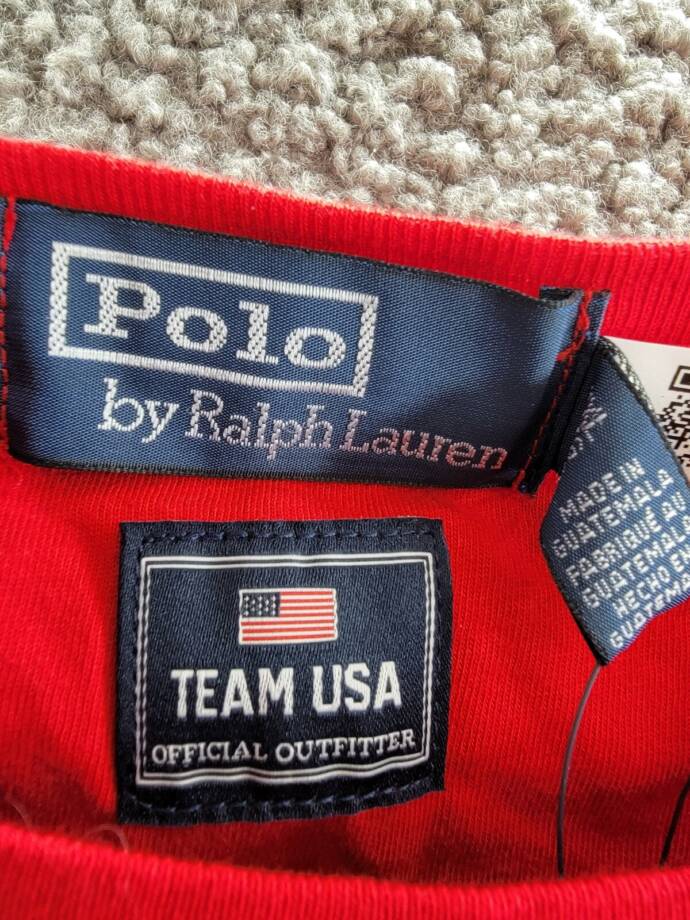 Polo by Ralph Lauren Team USA Custom Slim-Fit Team Graphic T-Shirt Men's XXL Red