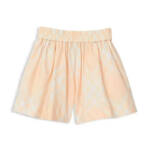Burberry Marcy Check Shorts Big Girls 12M Pastel Peach Elastic Waist Pull On