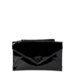 Circus by Sam Edelman Canyon Envelope Patent Clutch Women's O/S Black Magnetic