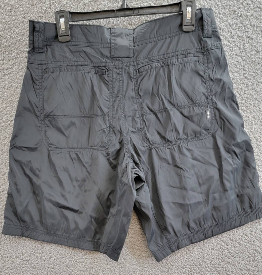 BASS OUTDOOR All Grounds Triple Needle Stitch Cargo Shorts Men's 32 Caviar