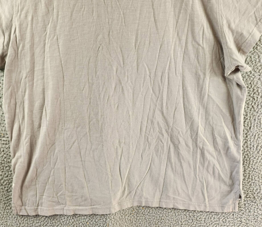 The Men's Store at Bloomingdale's Slub Polo Shirt Men's XXL Gray Short Sleeve