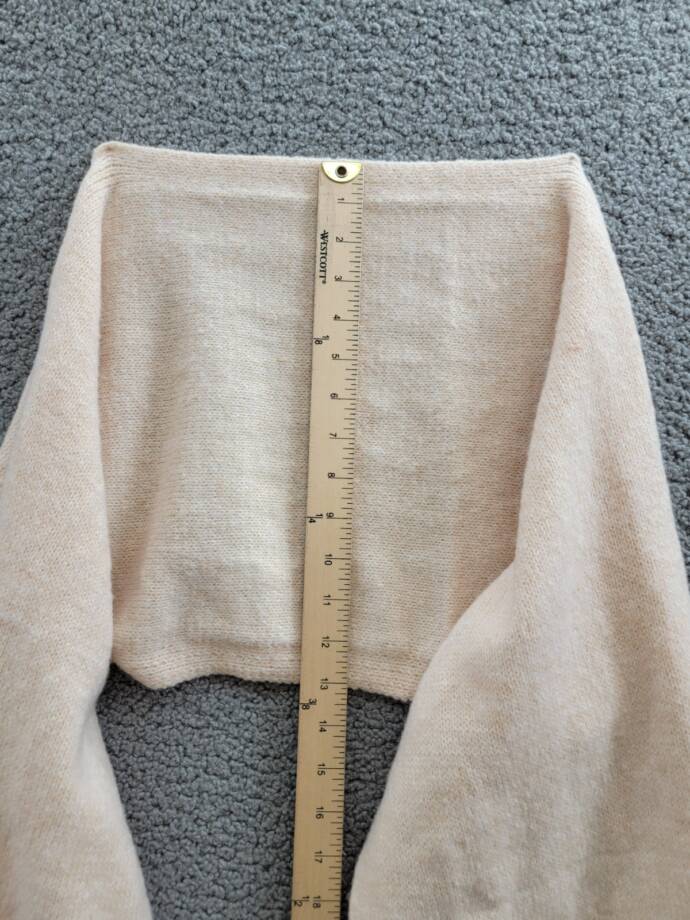 On 34th Wide-Ribbed Knit Convertible Scarf Women's One Size Oat Solid