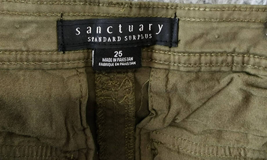 Sanctuary Triple Threat Front-Slit Midi Skirt Women's 25 Burnt Olive Button Zip