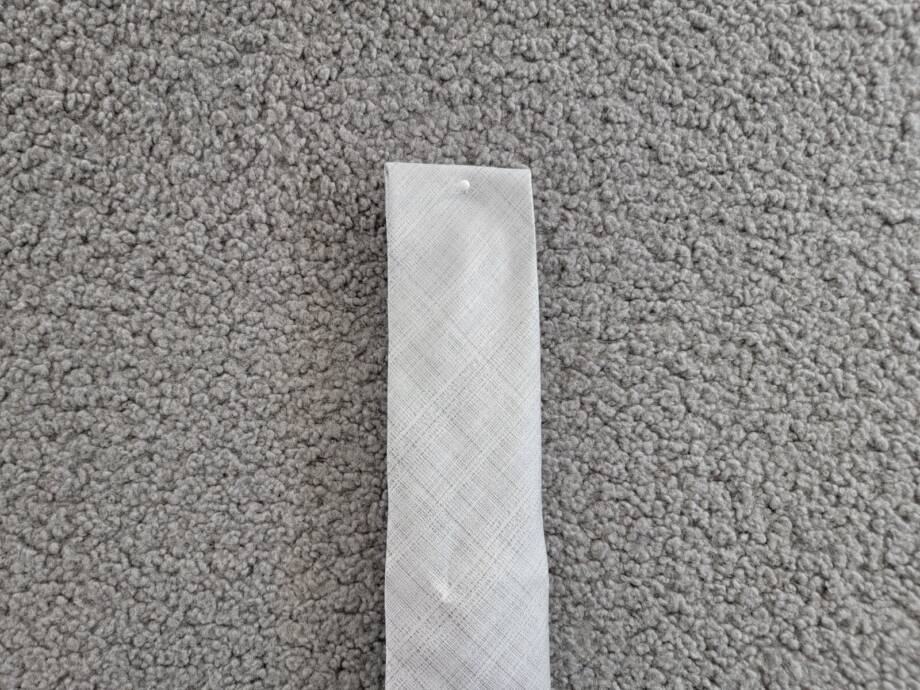 Calvin Klein Silk Blend Textured Pattern Tie Men's Silver