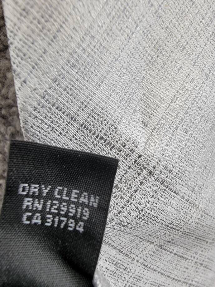 Calvin Klein Silk Blend Textured Pattern Tie Men's Silver