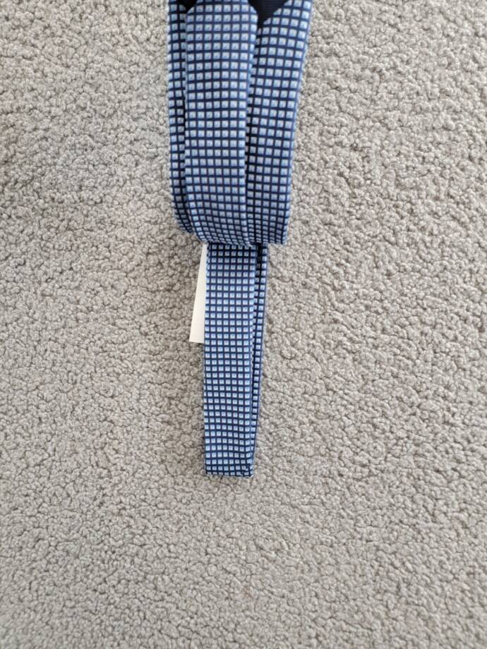 Michael Kors Silk Blend Dobson Geo-Print Tie Men's One Size Navy