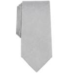 Michael Kors Carman Floral Tie Mens One Size Silver Classic Design Pointed Style