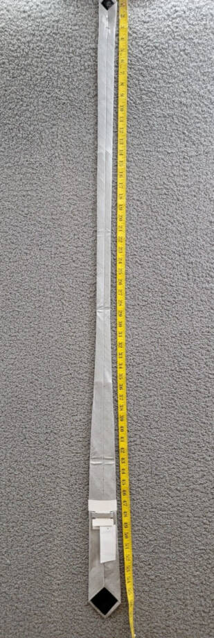 Calvin Klein Textured Micro-Dot Neat Tie Men's One Size Gray Classic Design