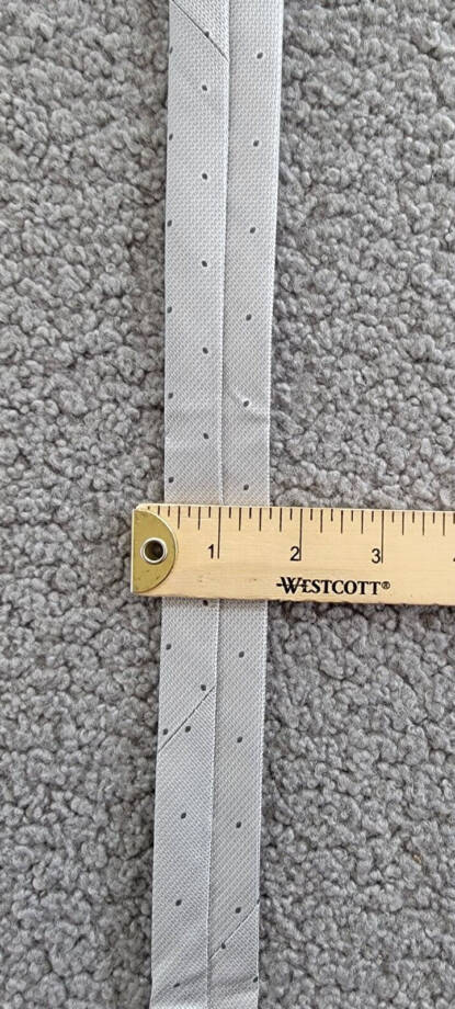 Calvin Klein Textured Micro-Dot Neat Tie Men's One Size Gray Classic Design