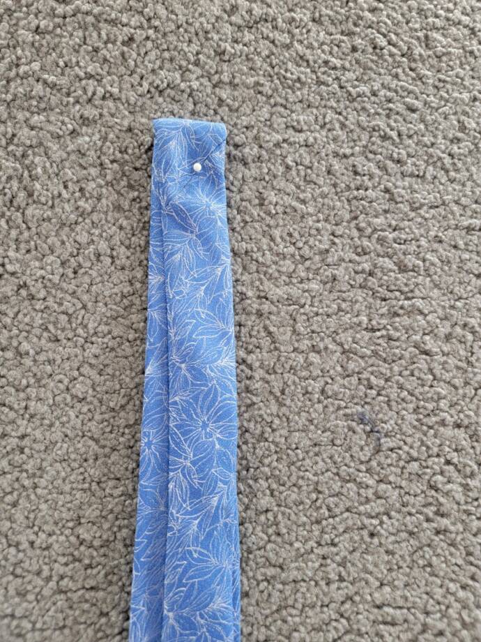 Michael Kors Silk Blend Saunders Botanical Tie Men's One Size Blue Adjustable
