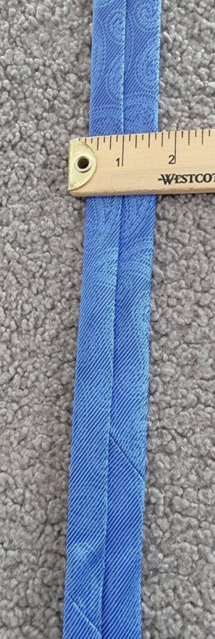 Michael Kors Silk Blend Adkins Paisley Tie Men's One Size Blue Adjustable~