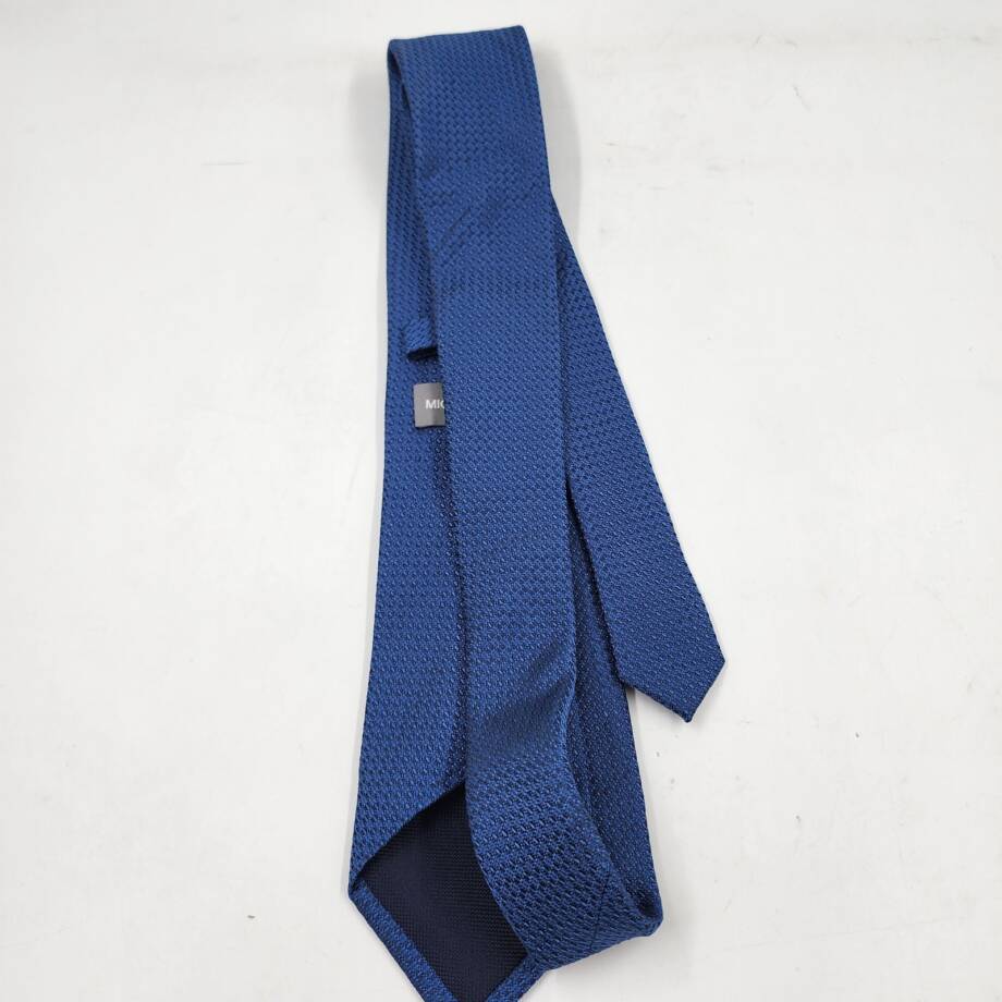 Michael Kors Elsen Solid Silk Blend Tie Men's One Size Blue Classic Design