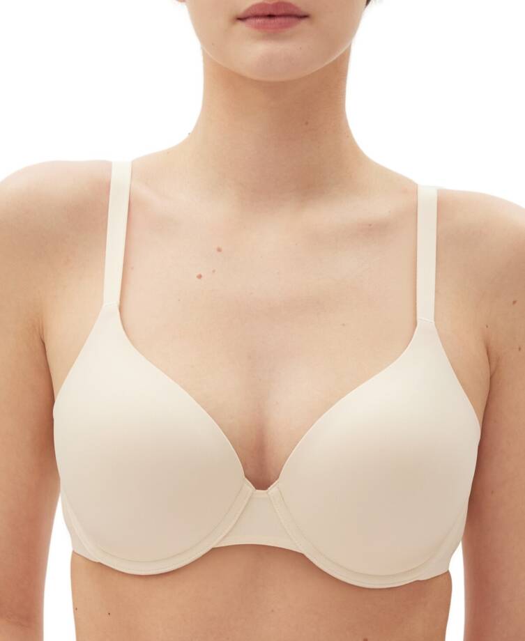 Gap GapBody Everyday Essentials T-Shirt Bra Women's 34A Pale Warm Pink Back Hook
