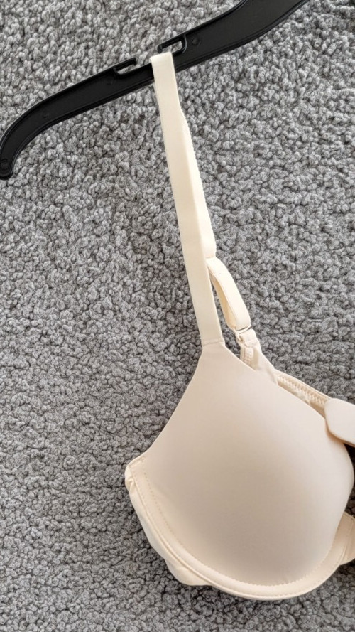 Gap GapBody Everyday Essentials T-Shirt Bra Women's 34A Pale Warm Pink Back Hook