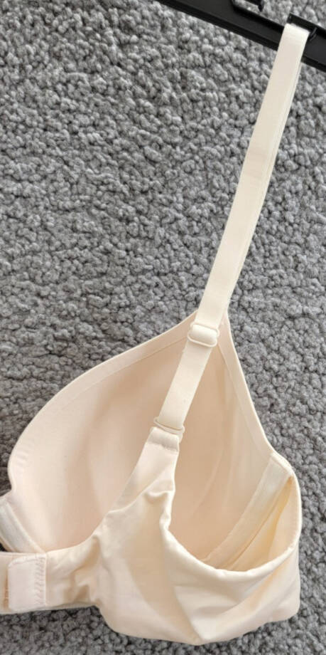 Gap GapBody Everyday Essentials T-Shirt Bra Women's 34A Pale Warm Pink Back Hook