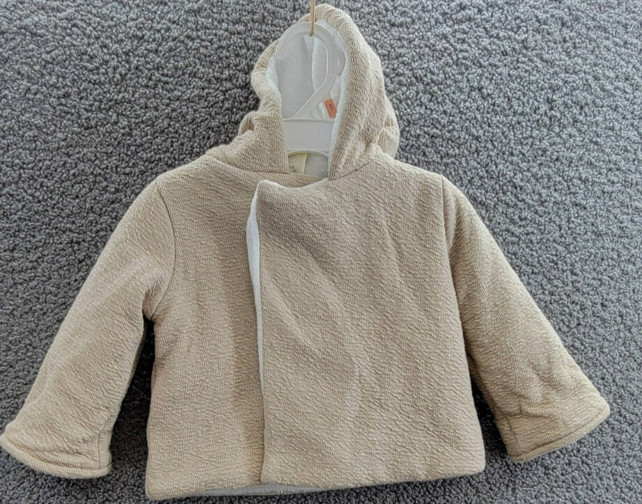 First Impressions Sweater-Knit Faux-Sherpa-Lined Hooded Jacket Unisex Baby 6-9M
