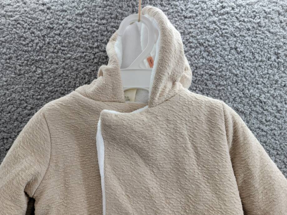 First Impressions Sweater-Knit Faux-Sherpa-Lined Hooded Jacket Unisex Baby 6-9M