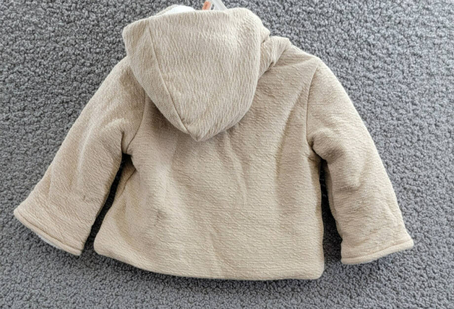 First Impressions Sweater-Knit Faux-Sherpa-Lined Hooded Jacket Unisex Baby 6-9M