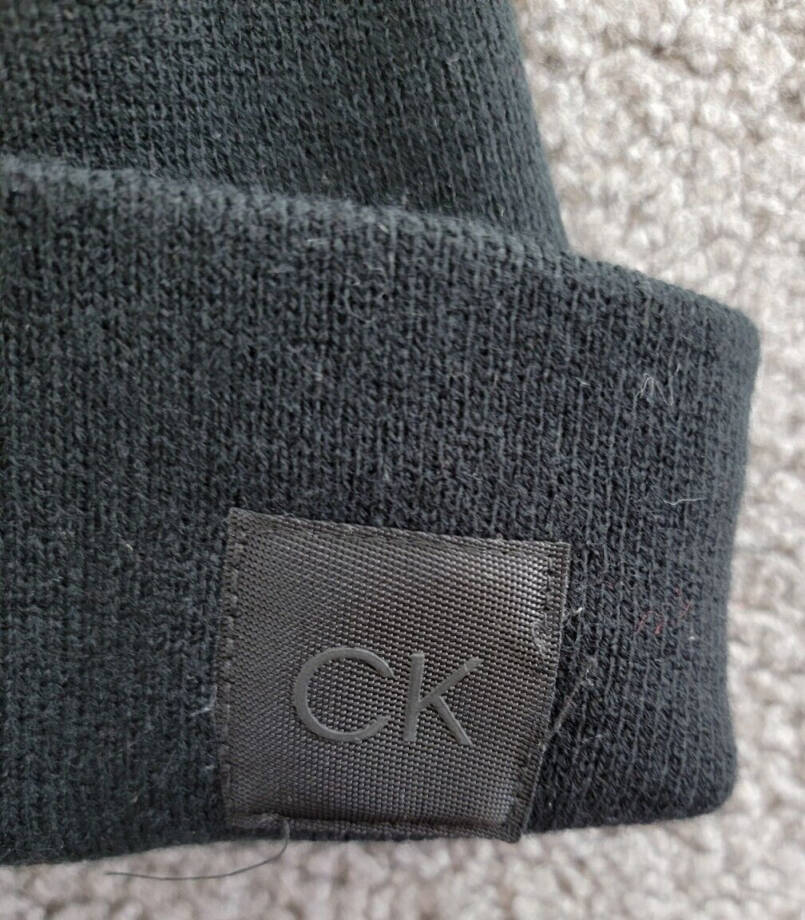 Calvin Klein Supersoft Slouchy Beanie Hats Women's One Size Black Solid