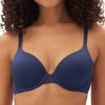 GAP GapBody Everyday Essentials T-Shirt Bra Women's 32DD Elysian Blue Hook & Eye