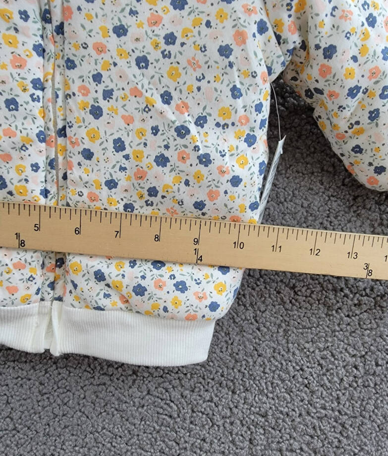 First Impressions Reversible Faux-Sherpa Jacket Baby Girls 12Mos Multi Full Zip