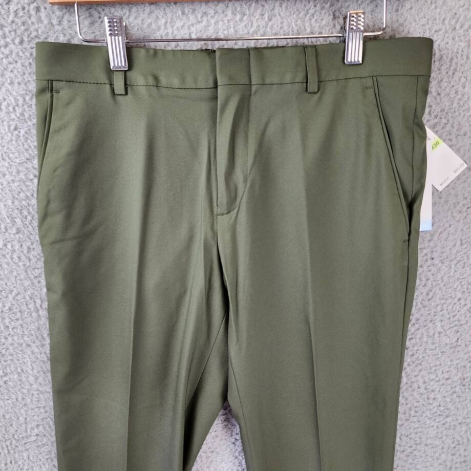 Perry Ellis Flex Stretch Gripper Waist Dress Pants Men's 30X30 Deep Depths~