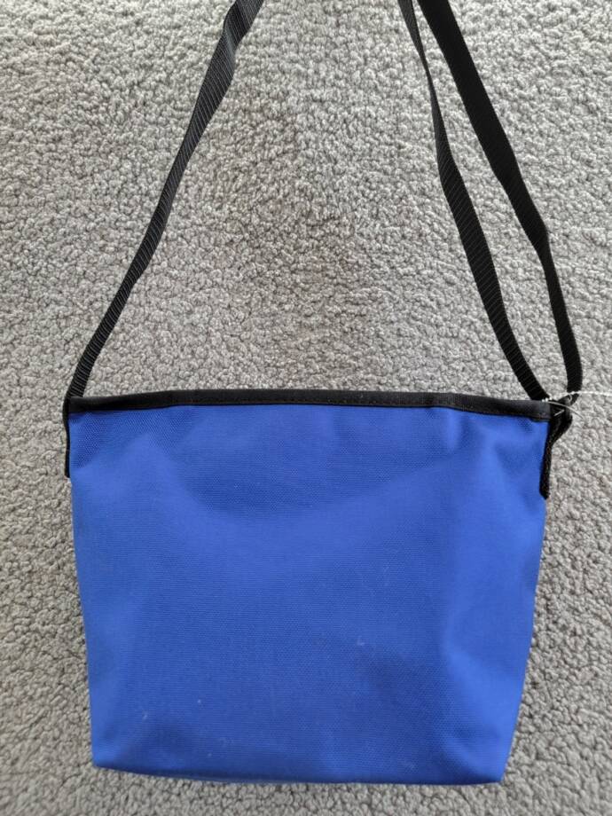 Manhattan Portage Nylon Messenger Bag Women's One Size Royal Blue Adjustable