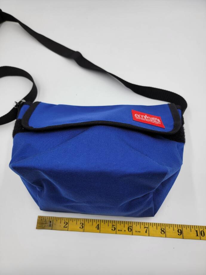 Manhattan Portage Nylon Messenger Bag Women's One Size Royal Blue Adjustable