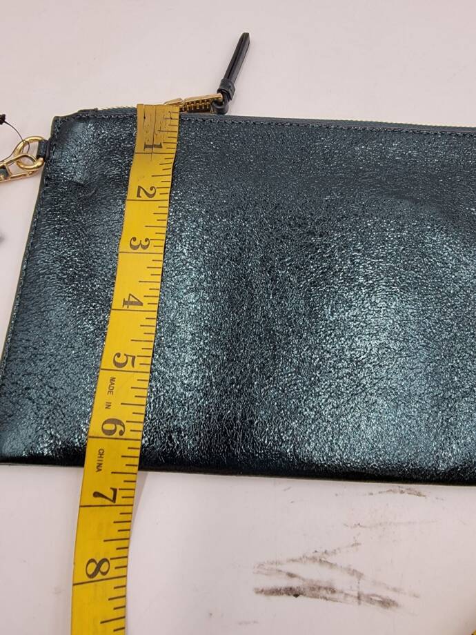 I.N.C. International Concepts Molyy Party Pouch Women's O/S Gulf Coast Metallic