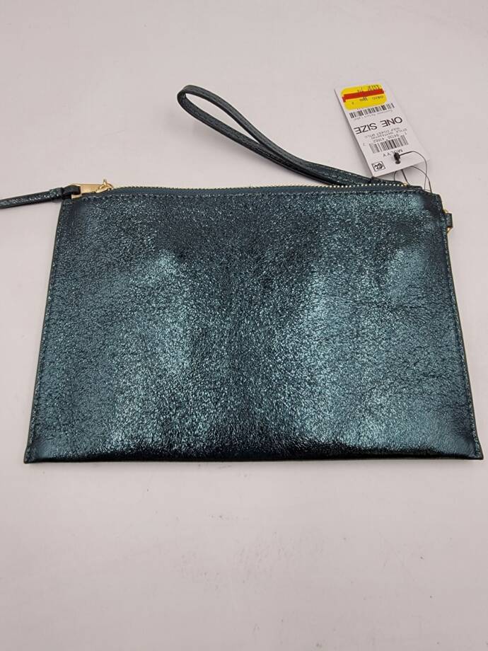 I.N.C. International Concepts Molyy Party Pouch Women's O/S Gulf Coast Metallic