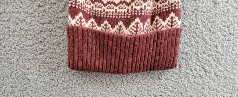 MARCUS ADLER The Joanne Faux Fur Pom-Pom Beanie Women's One Size Multi Ribbed