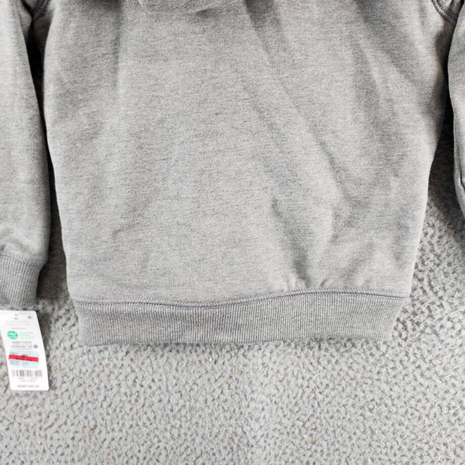 Carter's Faux-Sherpa-Lined Full-Zip Hoodie Toddler Boys 4T Gray Full Zip Closure
