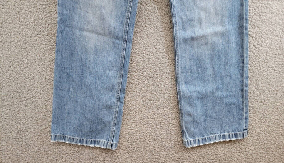 KanCan Hilo Ultra High Rise 90's Flare Jeans Women's 3/25 Medium Blue Button Zip