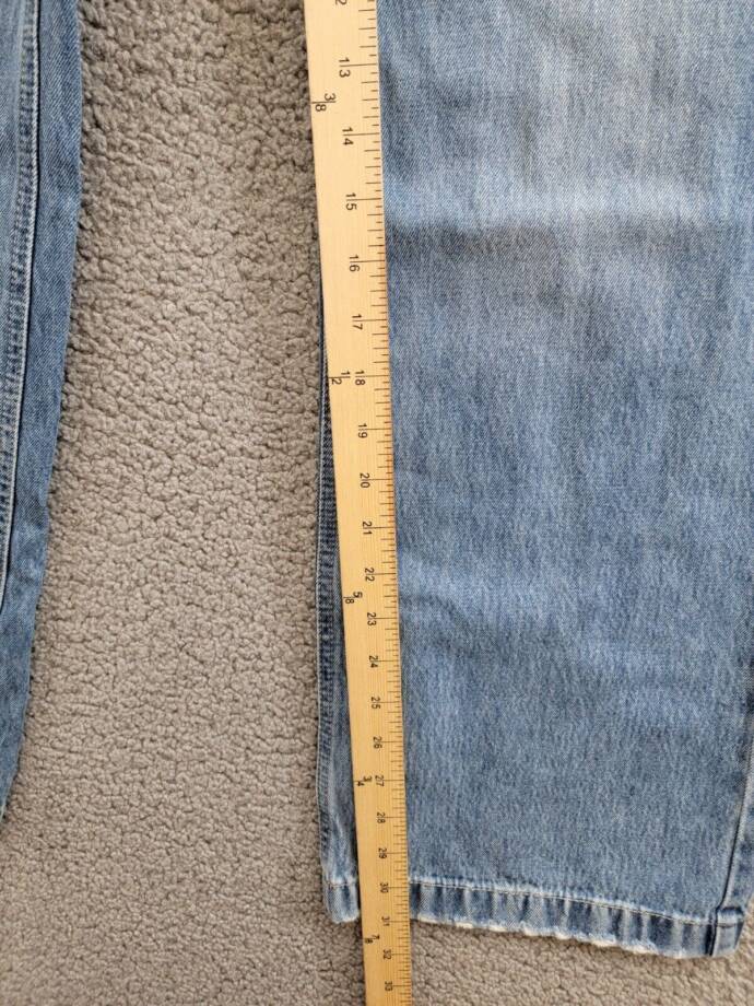 KanCan Hilo Ultra High Rise 90's Flare Jeans Women's 3/25 Medium Blue Button Zip