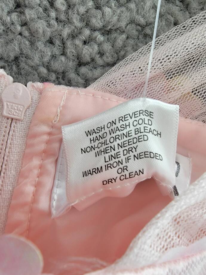 BLUSH by Us Angels Floral Mesh A-line Dress Girls' 8 Multi Back-zip Sleeveless