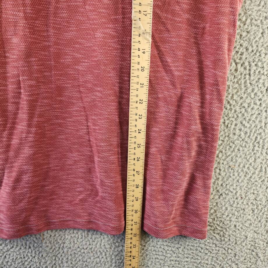 Tommy Bahama Cali Beach Solid T-Shirt Men's 3XL Rose Red Crewneck Pullover +