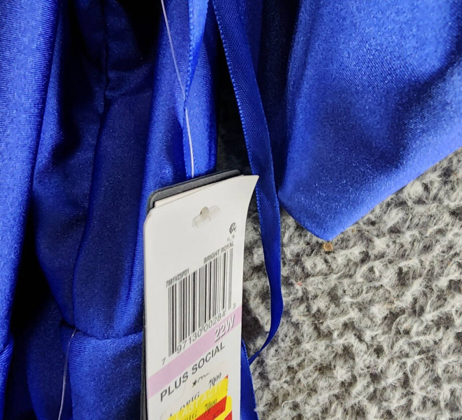 City Studio Trendy Plus Size Cold-Shoulder Satin Bodycon Dress 22W Bright Royal~