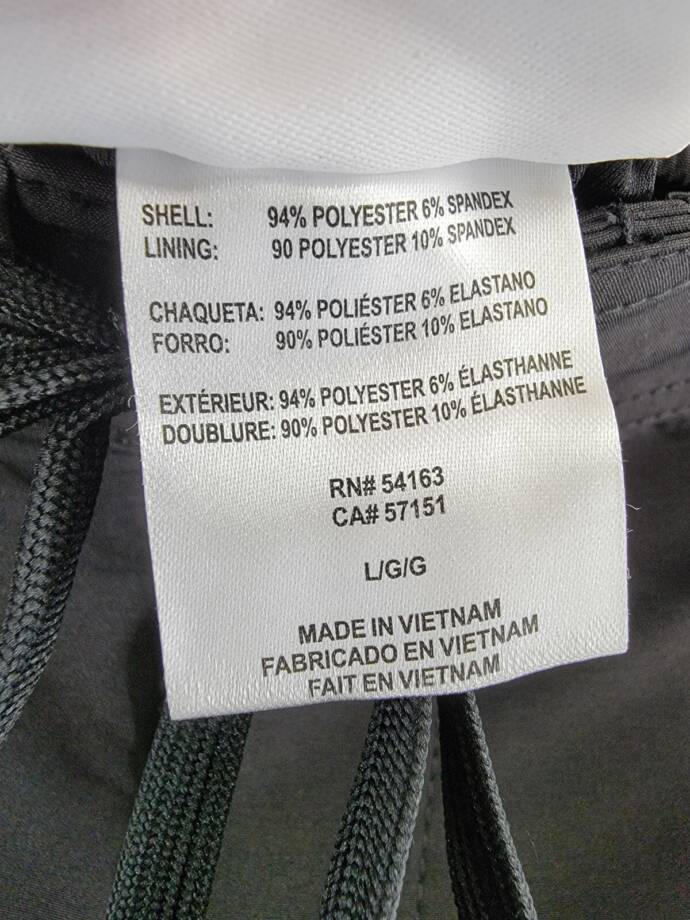 Calvin Klein Standard UV Protected Quick Dry Swim Trunk Men's L Black Drawstring