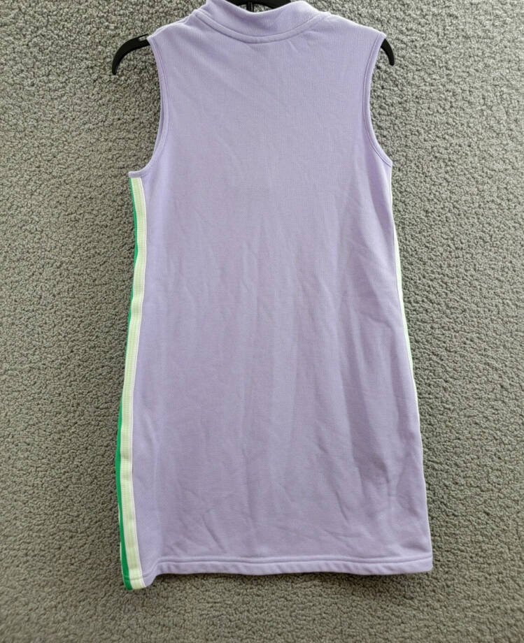 Nike Sportswear Mock-Neck Sleeveless Dress Big Girls L Light Purple Quarter Zip