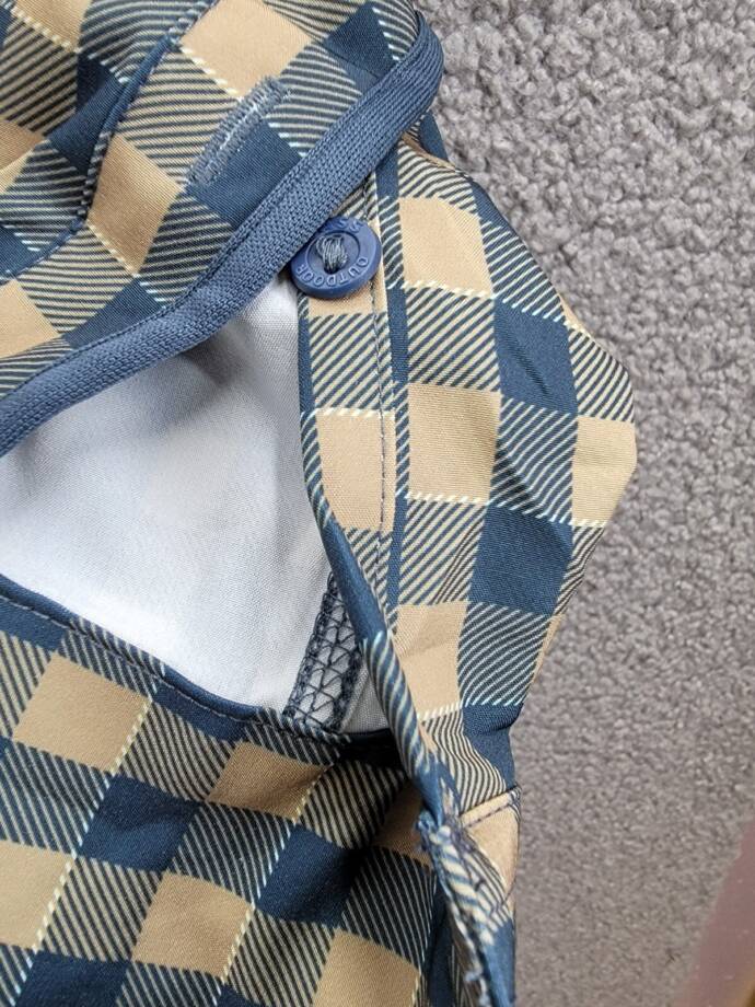 BASS OUTDOOR Cool Plaid Long-Sleeve Shirt Mens S Kelp Small Buffalo Patch Pocket