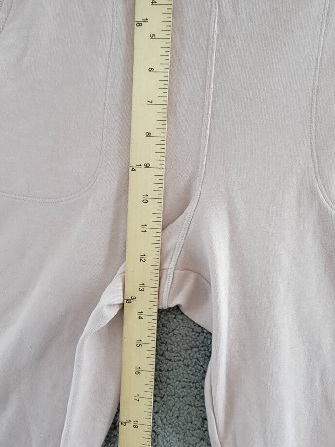 Calvin Klein Performance French Terry Jogger Pants Women's XL Light Pink Pull On