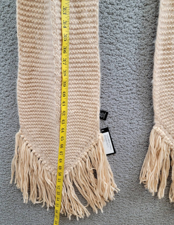 Marcus Adler Ultra Soft Fringe-Trim Winter Scarf Women's One Size Blush
