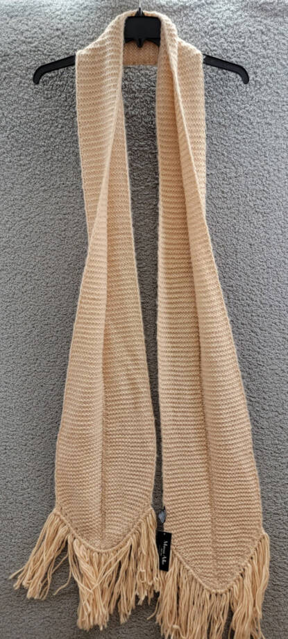 Marcus Adler Ultra Soft Fringe-Trim Winter Scarf Women's One Size Blush