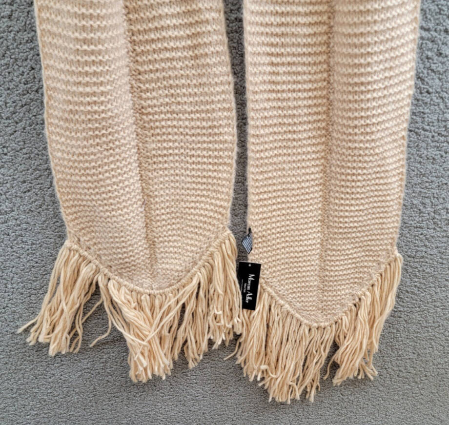 Marcus Adler Ultra Soft Fringe-Trim Winter Scarf Women's One Size Blush