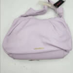 Like Dreams Top Handle Bag Women's Lilac Solid Inner Pockets Zip Closure