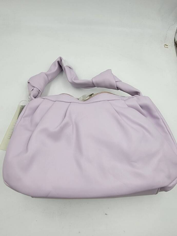 Like Dreams Top Handle Bag Women's Lilac Solid Inner Pockets Zip Closure