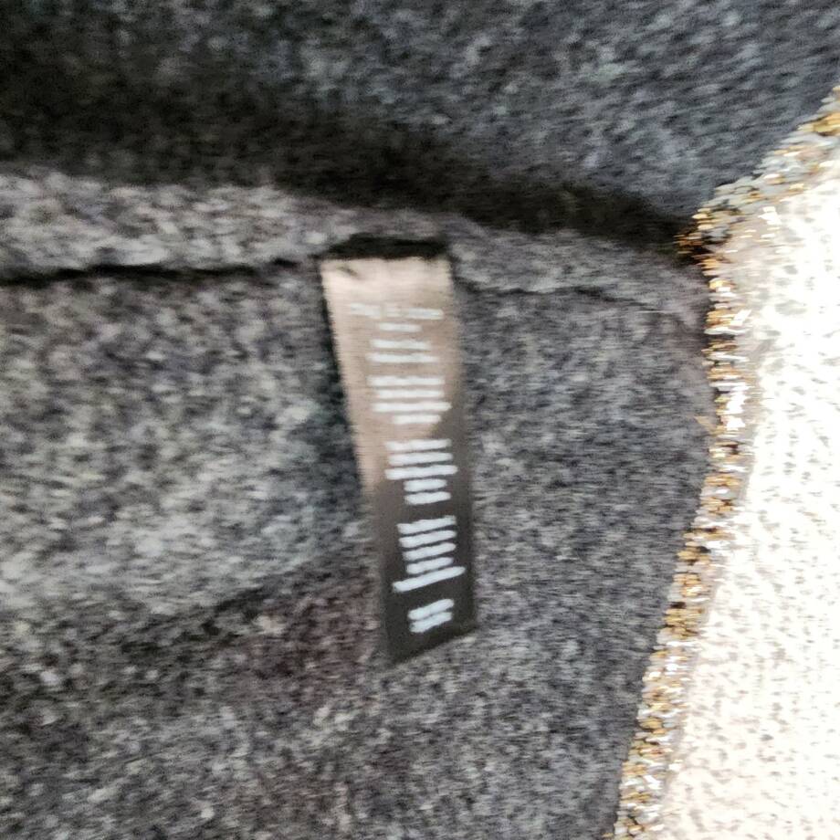 Rag & Bone Davies Wool Blend Cardigan Women's S Charcoal Contrast Trim L/S