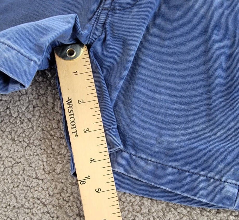 Polo Ralph Lauren Cotton Twill Short Toddler Boy's 2 Old Royal Zip Closure