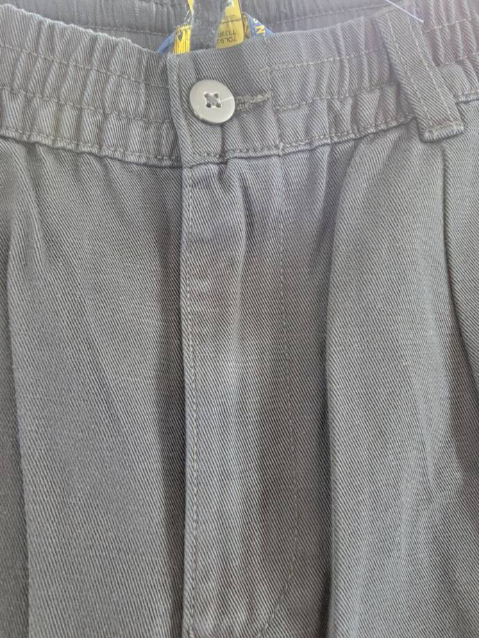 Polo Ralph Lauren Cropped Twill Pants Boys' 16 Black Pockets Button Zip Closure